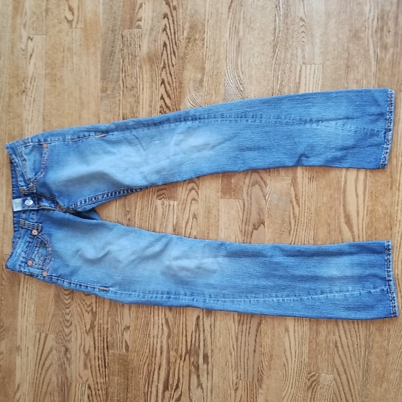 (26W) True Religion Women's Low Rise Slim Fit Jeans Western Distressed - Picture 5 of 11